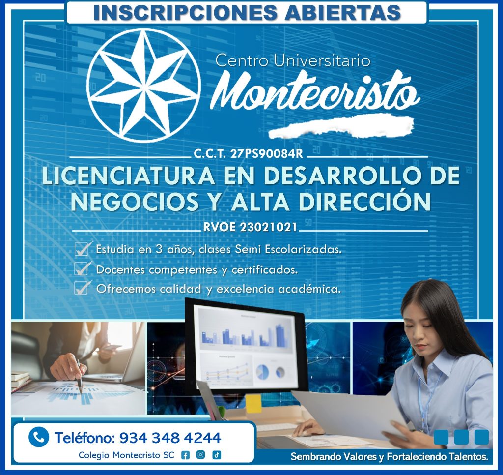 licenciatura en desarrollo de negocios y alta direccion